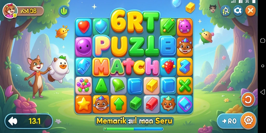 Tangkapan layar menarik dari gameplay seru 6RT.