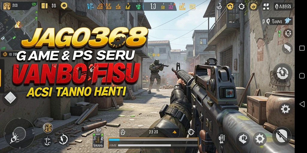 Gameplay JAGO368 dengan aksi tembak-menembak yang mendebarkan.