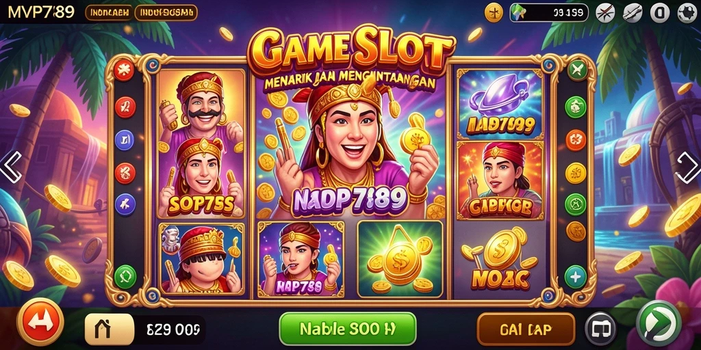 Tampilan gameplay Slot yang menarik di MVP789.