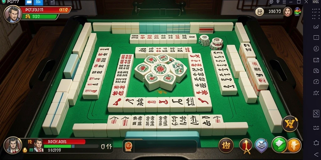 Tampilan gameplay Mahjong PG777 yang menarik dan menantang.