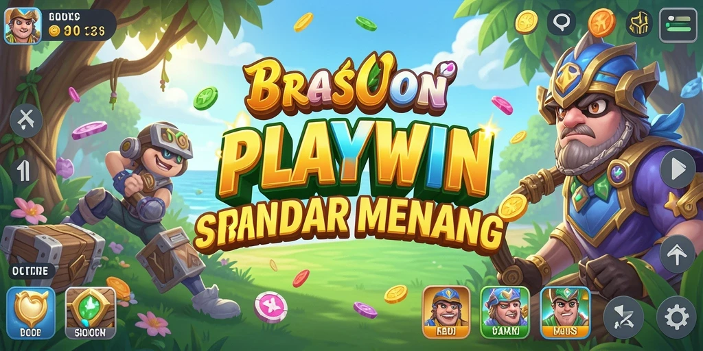 Tampilan gameplay PLAYWIN yang menegangkan dan strategis.