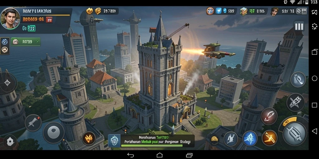 Gameplay menakjubkan dalam Tower Defense RR789 dengan grafis yang memikat.